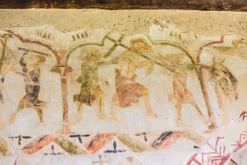 Medieval wall paintings in St Mary's Church