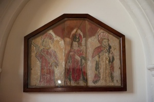 13th century painted wooden panels