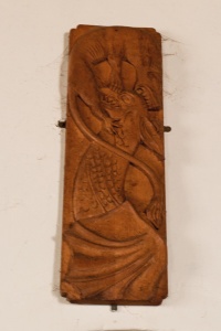 West Clandon Dragon carving