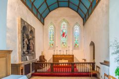 The chancel and high altar