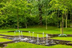 Water features in the Paradise Garden