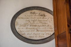 Elizabeth Rushbrooke memorial, 1794