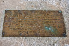 Brass of Christian Thomas, d. 1655