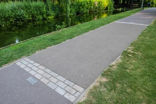 The site of the Roman Watling Street