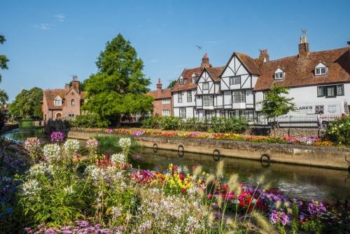 Westgate Gardens and the River Stour