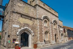 The old prison entrance