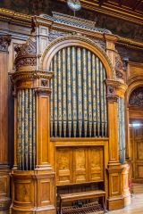 The 19th century organ in the Hall