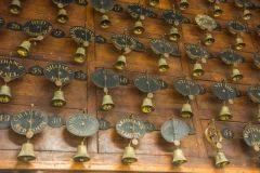 Long-lost servant's bells in the cellar