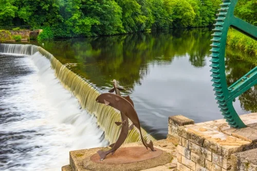 The Weir on the River Wharfe