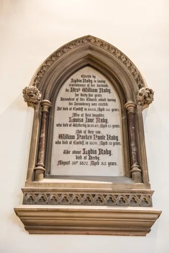 The Raby family memorial