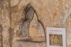 The Norman trefoil piscina