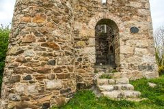 The winding engine house entrance