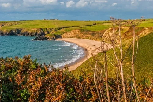 Porth Oer from the south