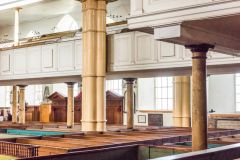 The Georgian church interior