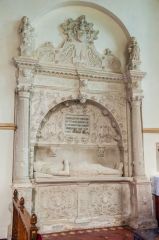 Whitchurch Canonicorum, St Candida & Holy Cross Church, Sir John Jeffrey memorial, 1611