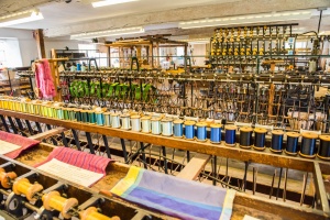 The silk thread winding machines
