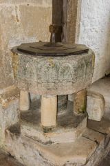 The Norman octagonal font