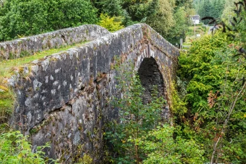 The bridge from the north