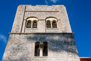 Saxon tower of Wickham church
