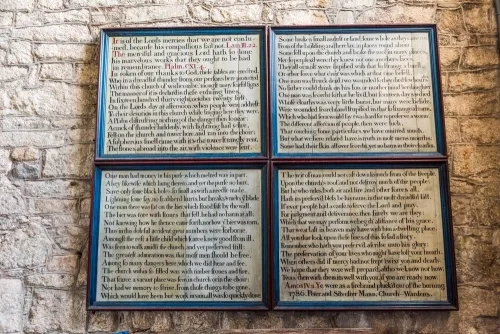 The Great Thunderstorm story in verse