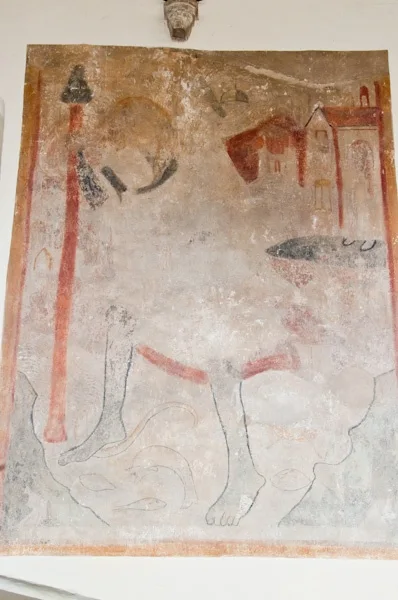 St Christopher wall painting