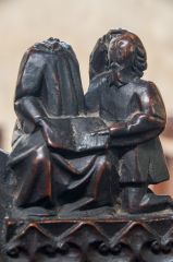 Another of the medieval bench end figures