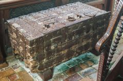 The 14th century iron-bound parish chest