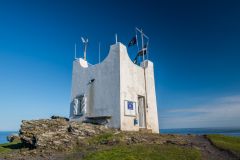 The southern facade of the coastguard lookout