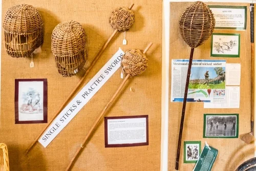 Singlesticks and practice swords