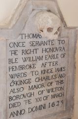 Thomas Mell memorial, 1625