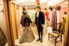 Displays of historic costumes