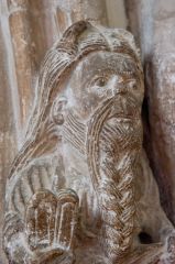 Early 12th century Moses corbel