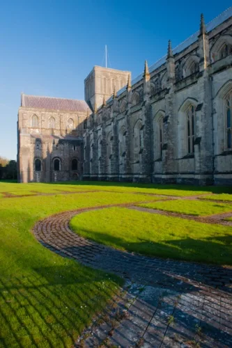 The old minster site