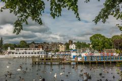 Bowness harbour on a summer afternoon