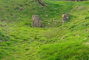 Another view of the east end of the barrow.