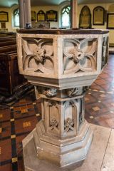 The octagonal font