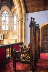 The Royal Pew from the south aisle