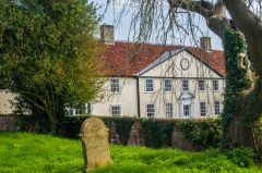Wingfield College from the churchyard