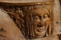 Misericord of a woman