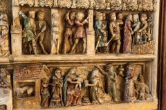 15th century painted reredos