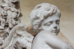 Putti (cherub) on the Oxenden Memorial