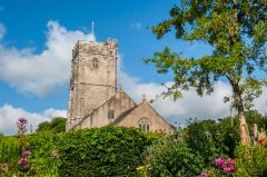 The church from The Steep