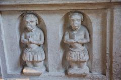 Carving detail on the Mellor memorial