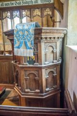 The Jacobean pulpit