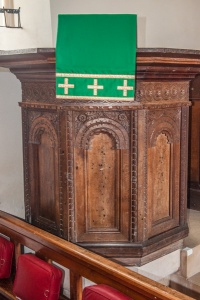 The Jacobean pulpit