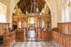 15th century chancel screen