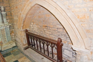 13th century tomb recess