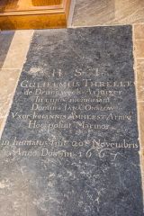 William Threele grave slab, 1667