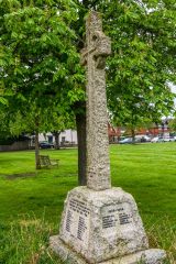 The village war memorial