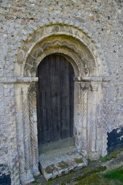 The Norman north doorway